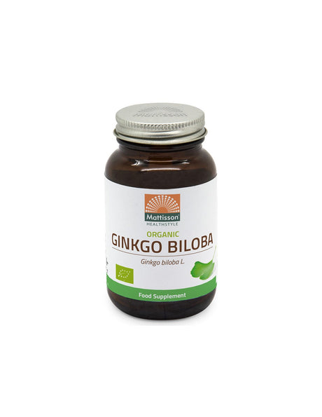 Memory and concentration - Ginkgo Biloba, 83.33 mg x 60 capsules - Nutra Best Europe