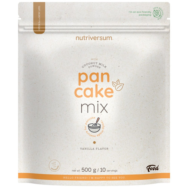 Pancake | Vegan Protein Pancake Mixture - 500 grams - Nutra Best Europe