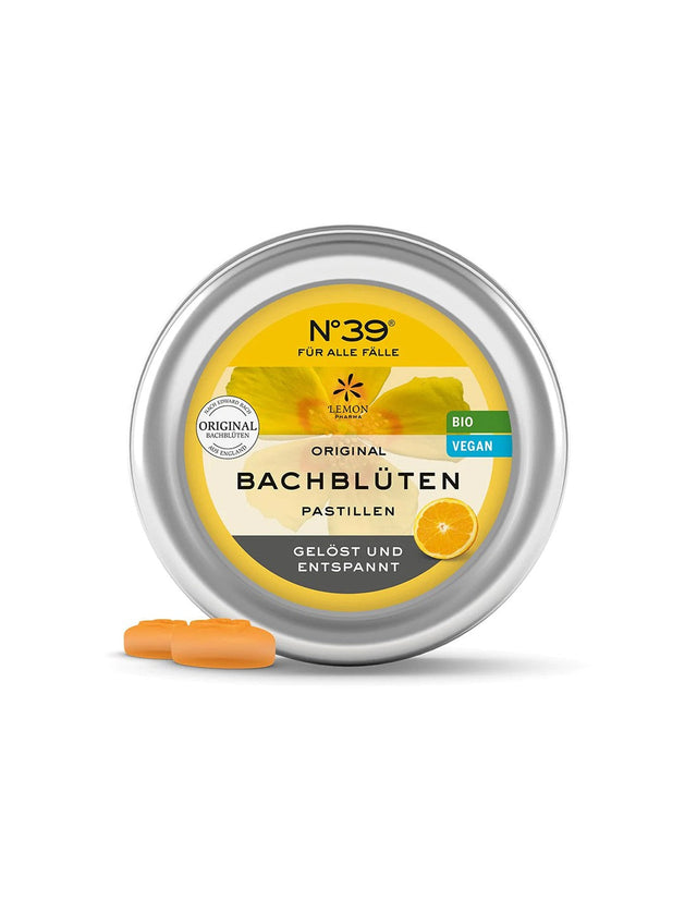 Dr. Bach Bio lozenges - N° 39 Emergency, 45 g Lemon Pharma - Nutra Best Europe