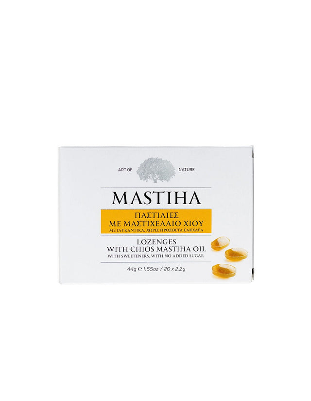 Lozenges with Mastiha - oil from Chios, 20 pieces of Mastiha - Nutra Best Europe