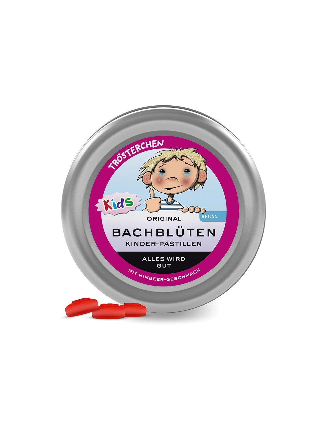 Lozenges for children according to the method of Dr. Bach - Comfort (~ 40 pieces) Lemon Pharma - Nutra Best Europe