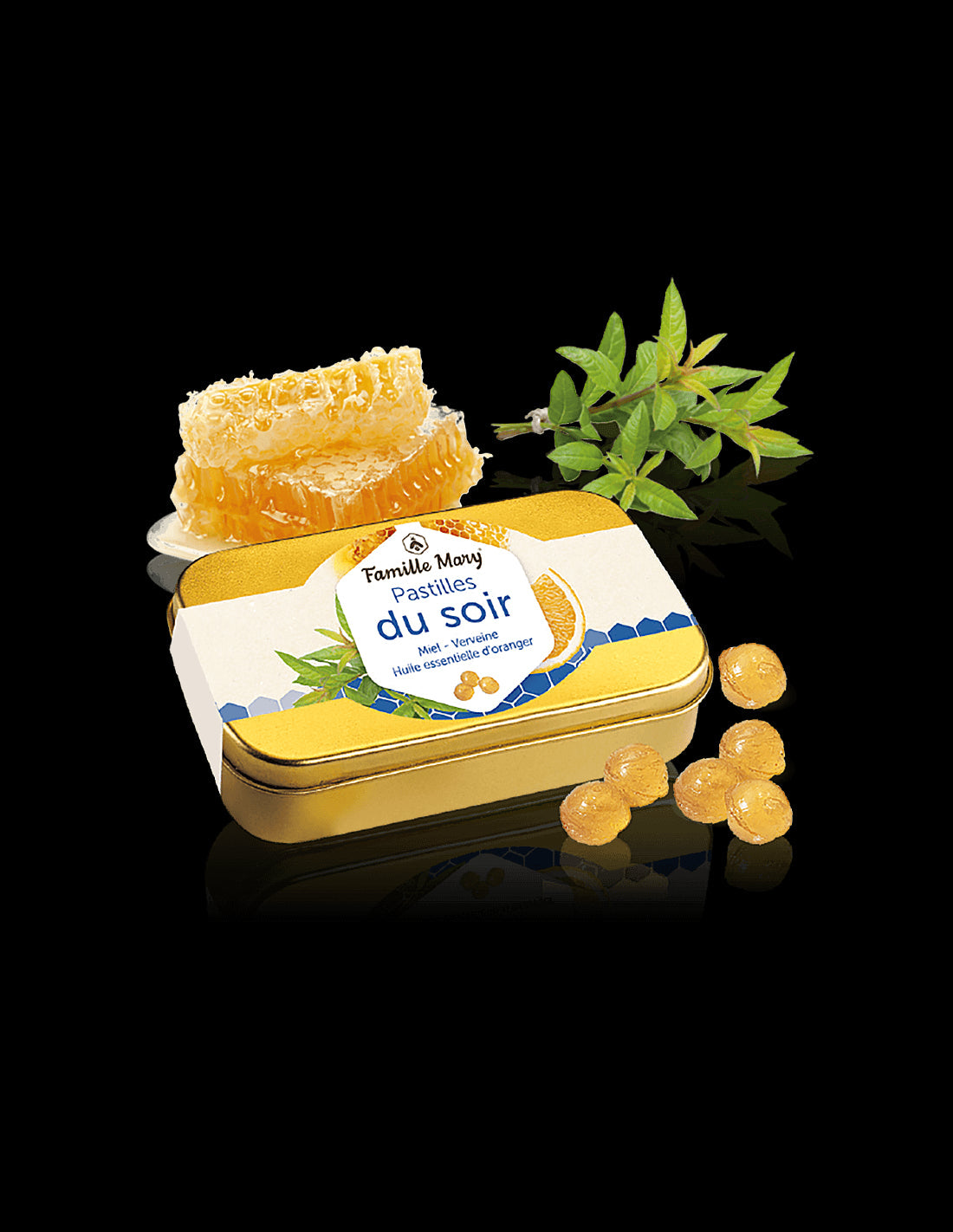 Lozenges for peaceful sleep with honey and verbena - Pastilles du Soir - Nutra Best Europe