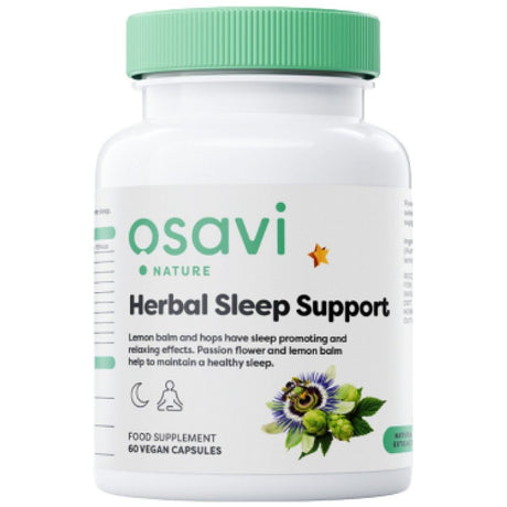 Herbal Sleep Support - 60 capsules - Nutra Best Europe