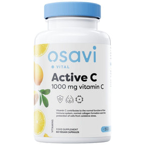 Active C 1000 mg | PureWay-C® with Citrus Bioflavonoids & Acerola - 60 capsules - Nutra Best Europe