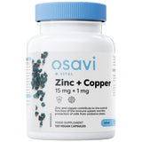 Zinc + Copper | L-OptiZinc® - 120 capsules - Nutra Best Europe