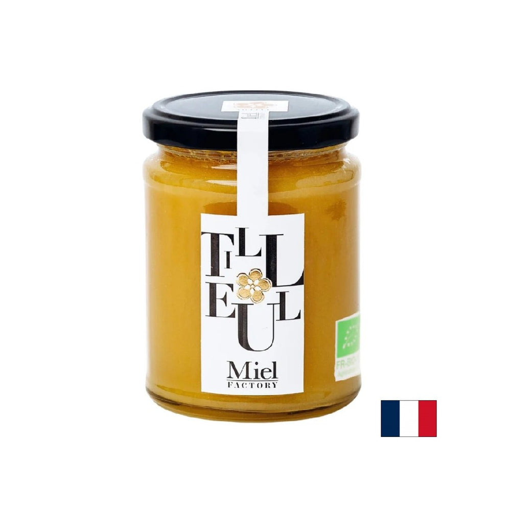 Linden blossom honey, BIO (France), 380 g - Nutra Best Europe