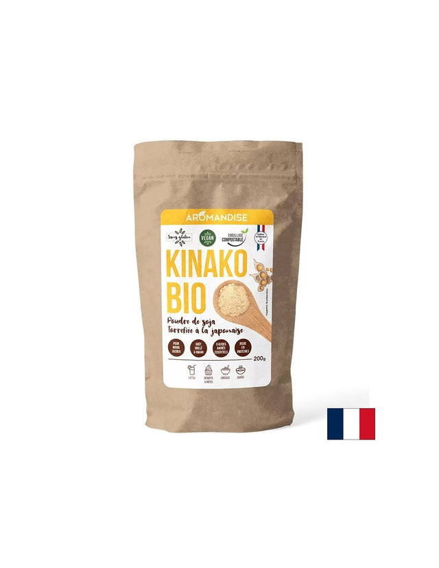 Roasted Kinako soybeans, 200 g powder - Nutra Best Europe