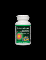 Peppermint Oil with Oregano & Caraway Seed Oils 200 mg - 60 Gel capsules - Nutra Best Europe