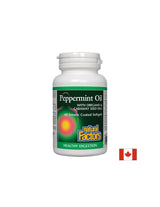 Peppermint Oil with Oregano & Caraway Seed Oils 200 mg - 60 Gel capsules - Nutra Best Europe