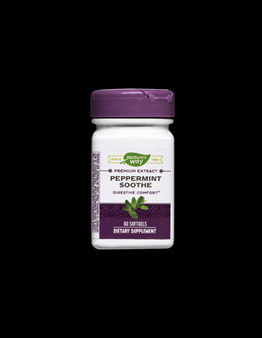 Peppermint Soothe - Herbal Blend for Good Digestion, 60 Softgels Nature's Way - Nutra Best Europe