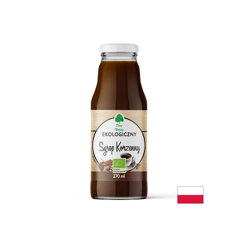 Spicy syrup with spices - for adding to drinks and desserts, 270 ml - Nutra Best Europe