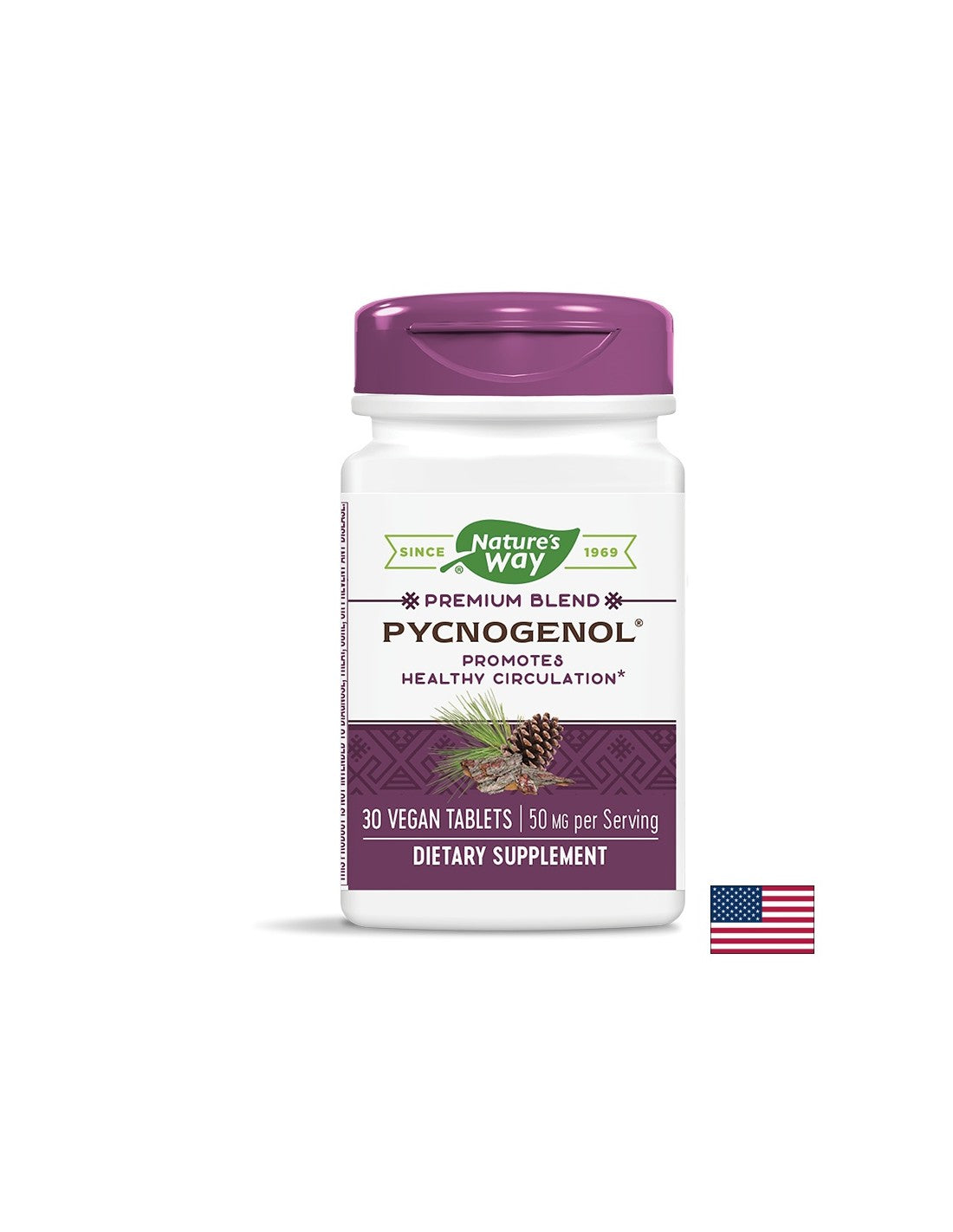 Pycnogenol 50 mg - 30 Tablets - Nutra Best Europe