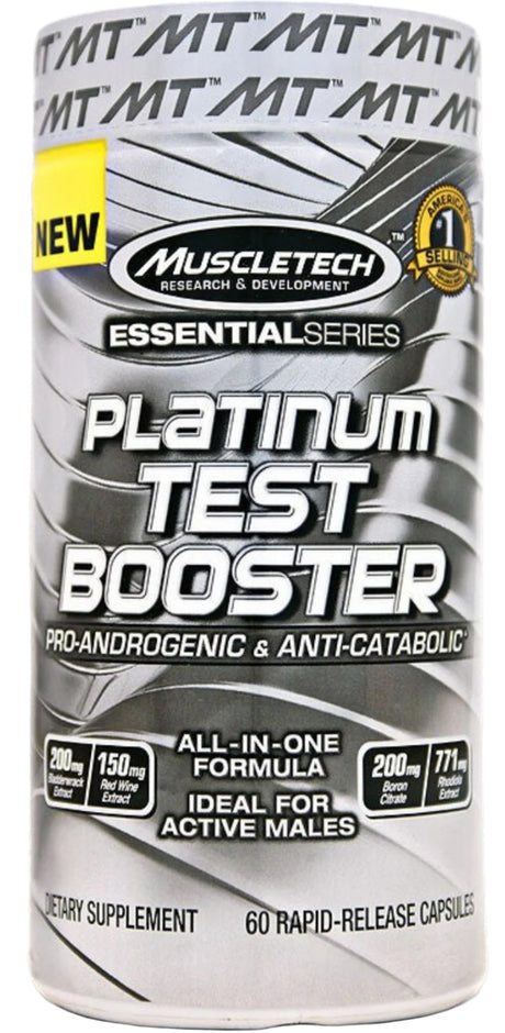 Platinum Test Booster 60 capsules - Nutra Best Europe