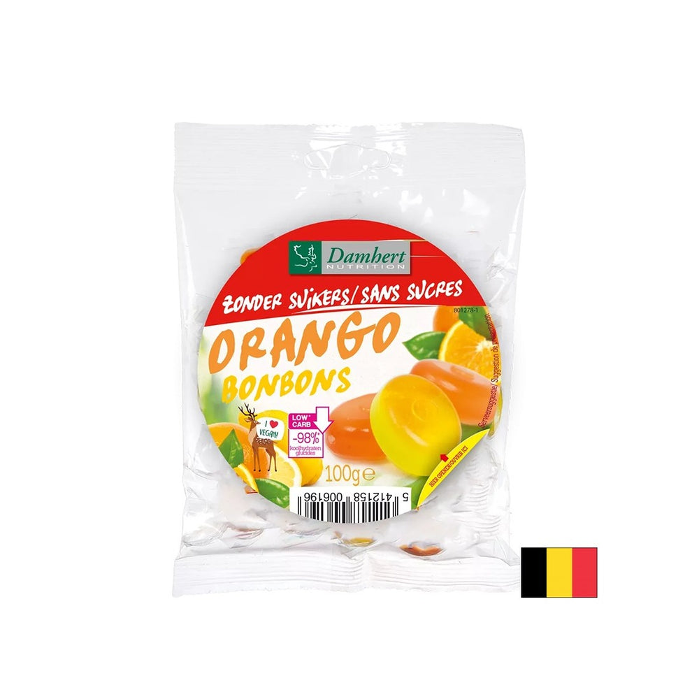 Fruit lollipops (sugar-free), 75 g - Nutra Best Europe