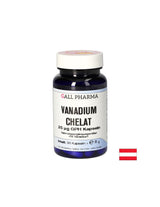 Supports normal glucose metabolism - Vanadium (chelate), 30 capsules - Nutra Best Europe