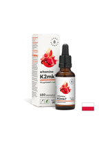 Improves bone density - Vitamin K2 (MK7), 30 ml drops Aura Herbals - Nutra Best Europe