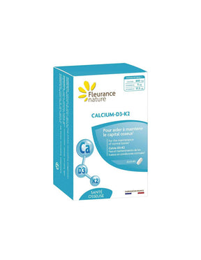 Supports bones and teeth - Calcium + Vitamin D3, K2, 60 tablets - Nutra Best Europe