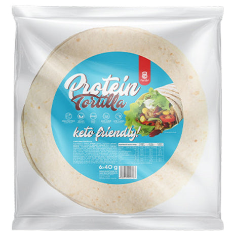 Protein Tortilla | Low-Carb High-Protein ~ Keto Friendly Wraps - 6 x 40 ( 240 ) grams - Nutra Best Europe
