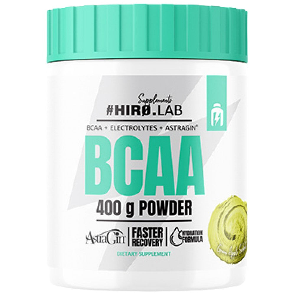 BCAA 2:1:1 Powder | with Electrolytes + AstraGin® - 400 grams - Nutra Best Europe