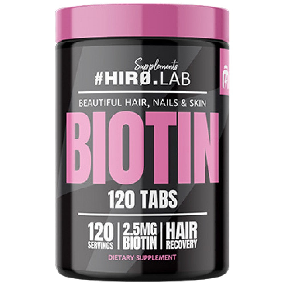 Biotin 2500 mcg 120 Tablets - Nutra Best Europe