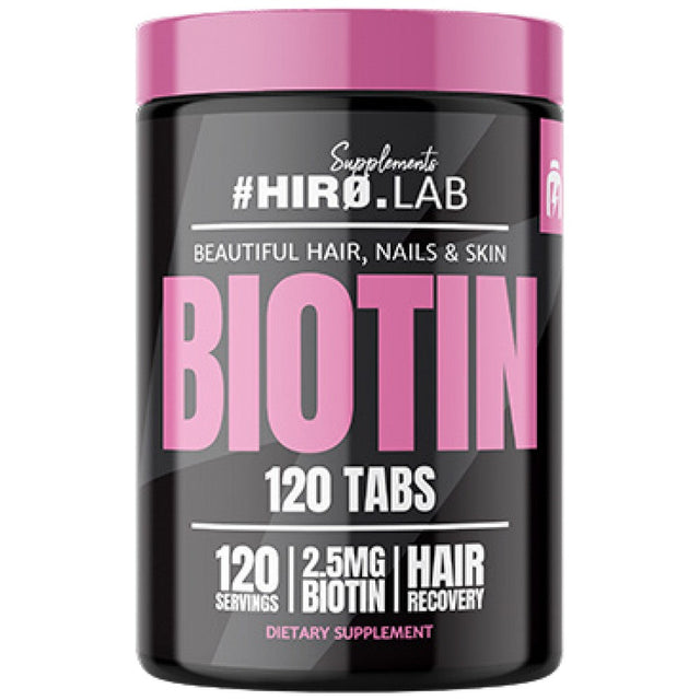 Biotin 2500 mcg 120 Tablets - Nutra Best Europe