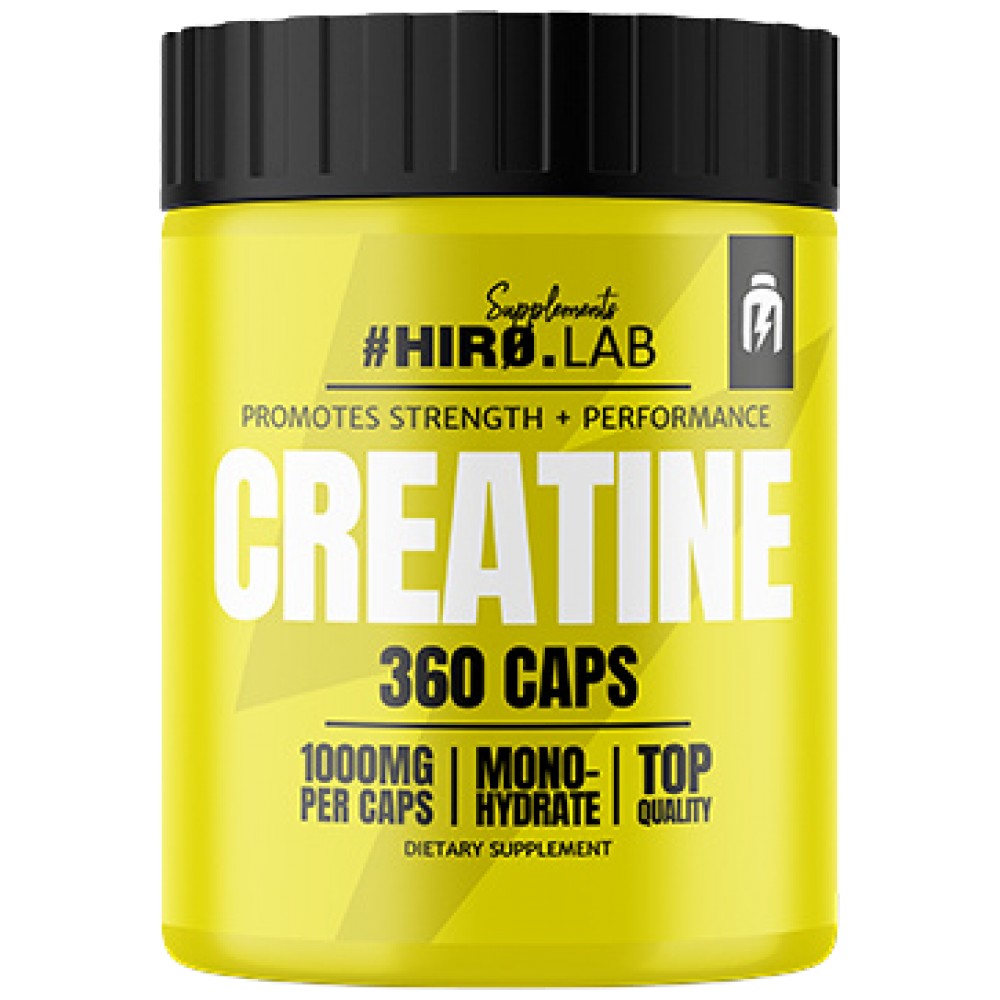 Creatine Monohydrate Caps - 360 capsules - Nutra Best Europe