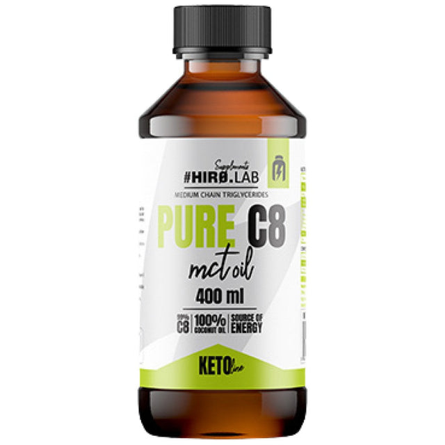 MCT Oil | Pure C8 - Keto Energy Source - 400 ml - Nutra Best Europe