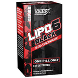 Lipo 6 Black Ultra Concentrate | Extreme Potency 60 capsules - Nutra Best Europe
