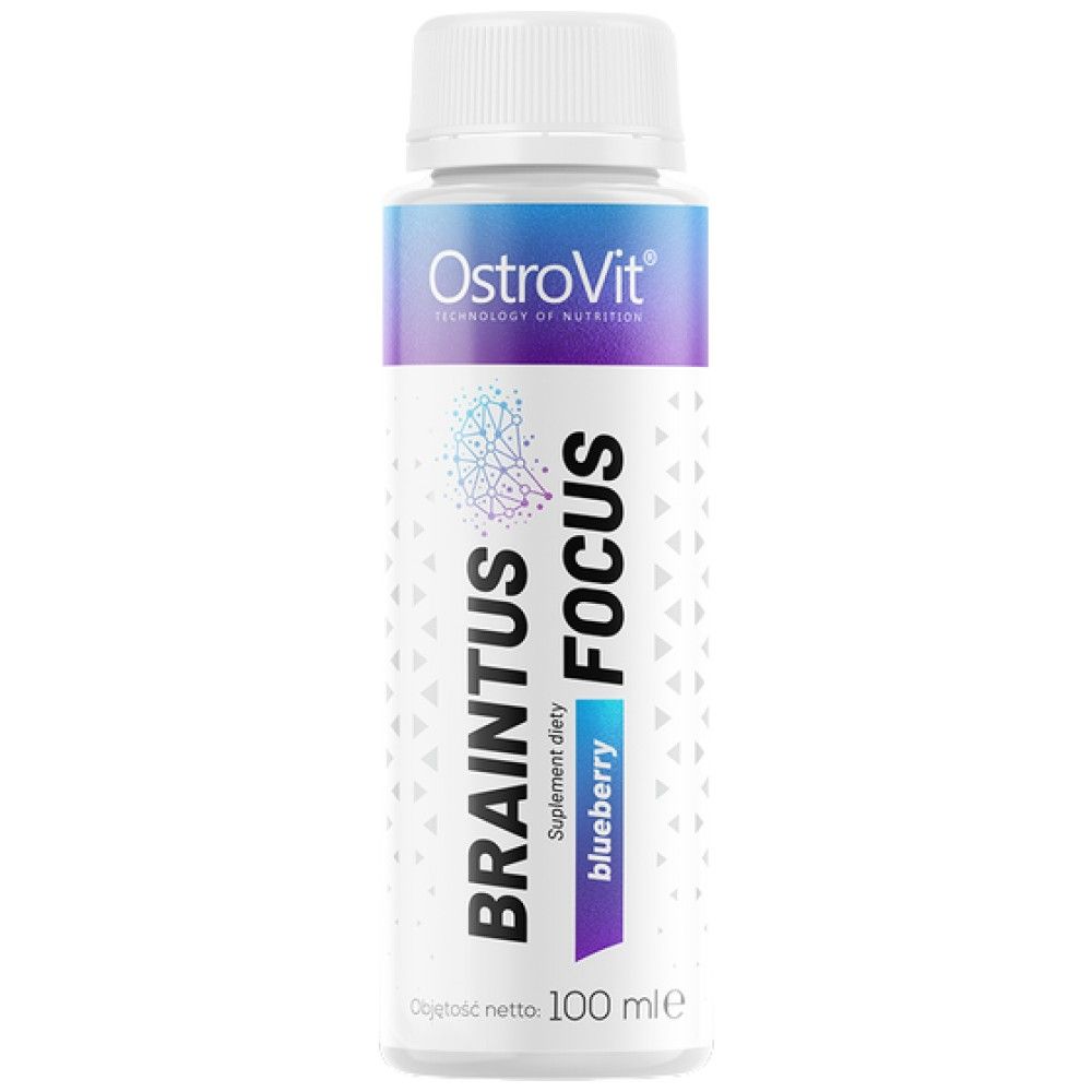 Braintus Focus Shot | Energy & Brain Support - 20 x 100 мл - Nutra Best Europe