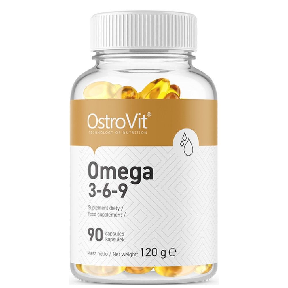 Omega 3-6-9 - 90 Gel Capsules - Nutra Best Europe