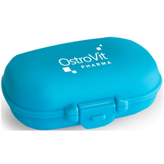 Ostrovit Pillbox / Box for capsules / Blue - Nutra Best Europe