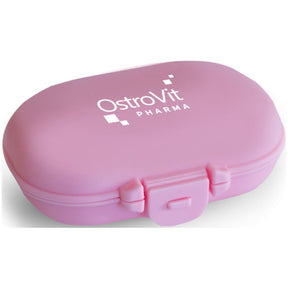 Ostrovit Pillbox / Box for capsules / New Pink - Nutra Best Europe