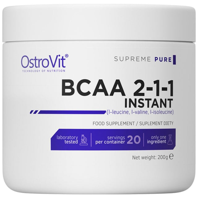 BCAA Instant Powder - 200 grams - Nutra Best Europe