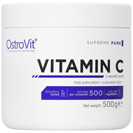 100% Vitamin C Powder - 500 grams - Nutra Best Europe