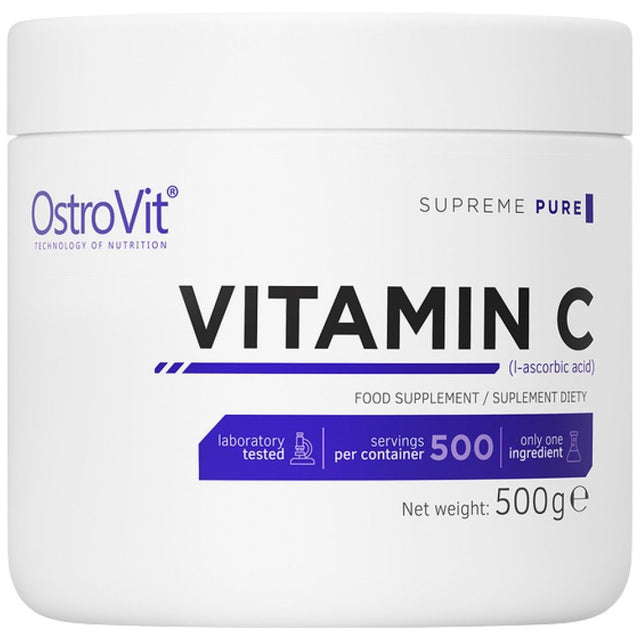 100% Vitamin C Powder - 500 grams - Nutra Best Europe