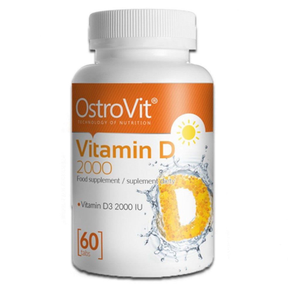 Vitamin D 2000 60 Tablets - Nutra Best Europe