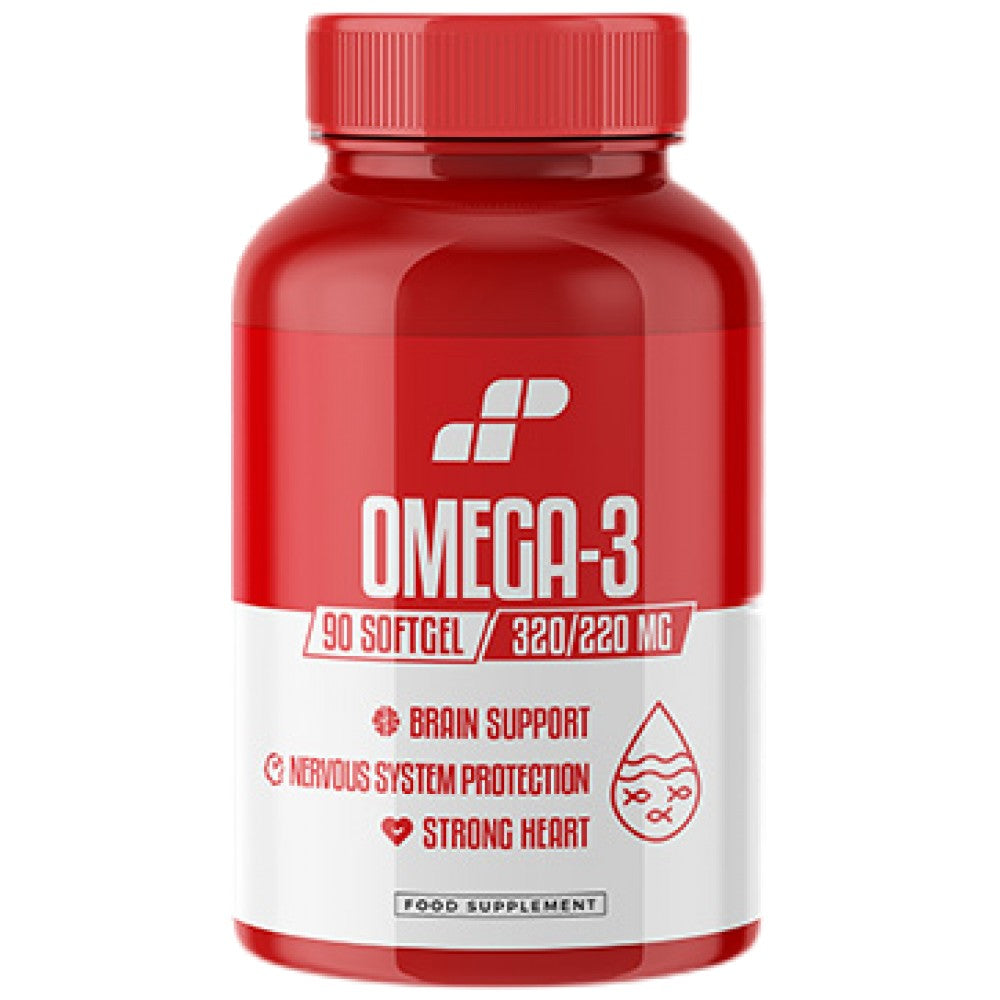 Omega-3 55% | 320 mg EPA + 220 mg DHA - 90 Gel capsules - Nutra Best Europe