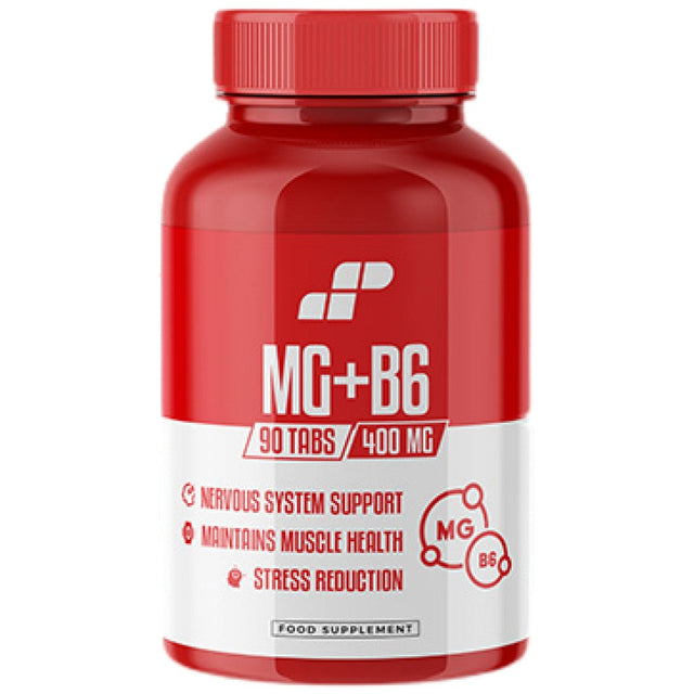 MG + B6 400 mg | Magnesium Citrate + B6 - 90 Tablets - Nutra Best Europe
