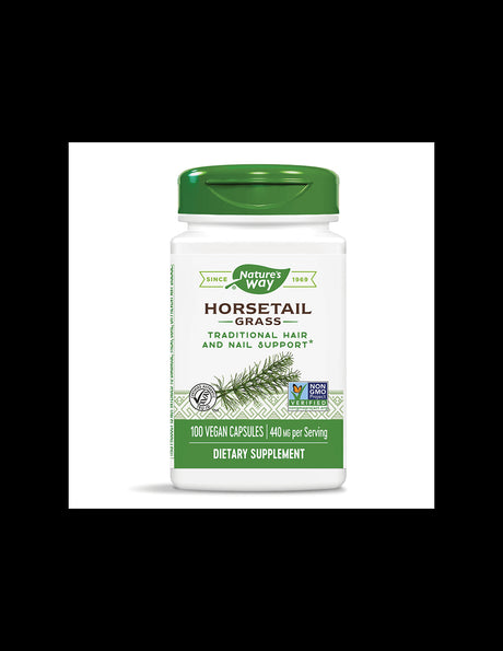 Horsetail Grass 440 mg - 100 capsules - Nutra Best Europe