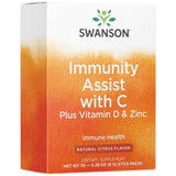 Immunity Assist with C Plus Vitamin D and Zinc | Citrus Flavor 30 Packs - Nutra Best Europe