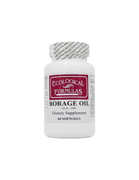 Borage (oil) GLA 240 - Hormonal Imbalance, Inflamed Skin and Arthritis, 60 Softgel Capsules - Nutra Best Europe