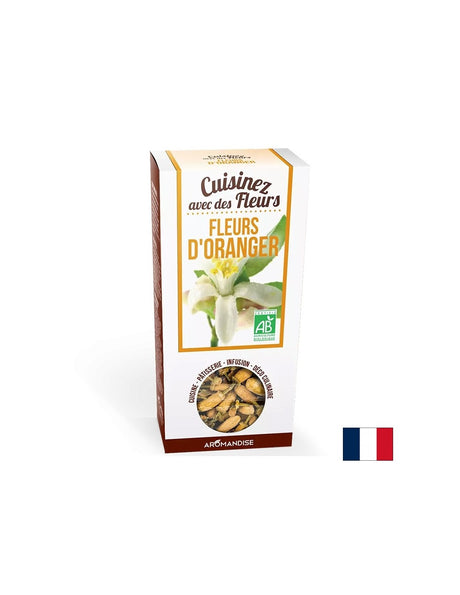 Orange blossom – for food and cocktail decoration, 30 g - Nutra Best Europe