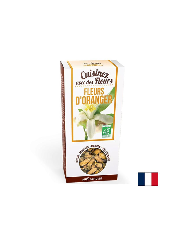 Orange blossom – for food and cocktail decoration, 30 g - Nutra Best Europe