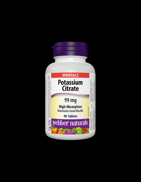 Potassium Citrate, 99 mg, 90 tablets - Nutra Best Europe