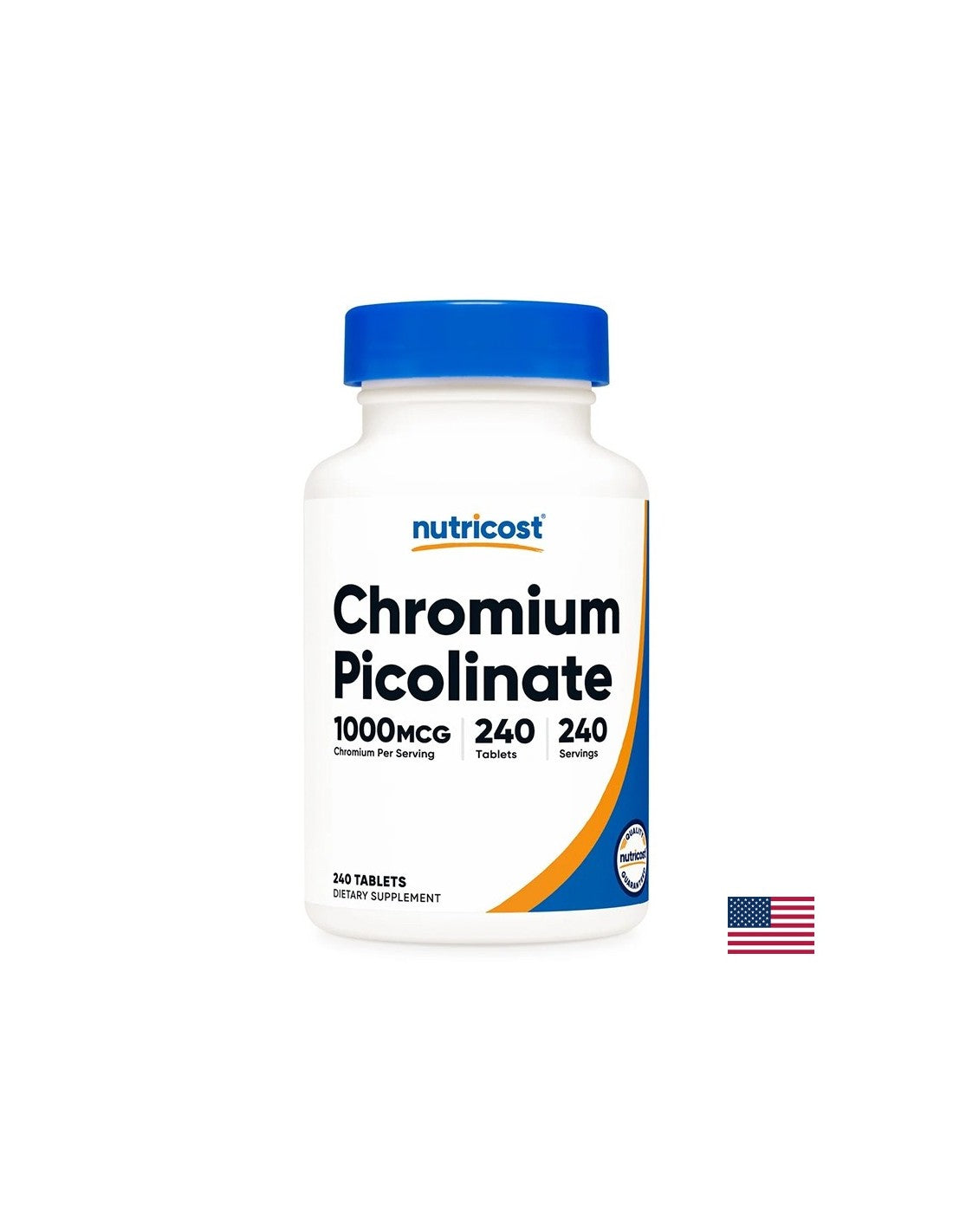 Appetite Suppression - Chromium (picolinate) 1000 µg, 240 tablets - Nutra Best Europe