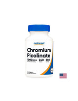 Appetite Suppression - Chromium (picolinate) 1000 µg, 240 tablets - Nutra Best Europe