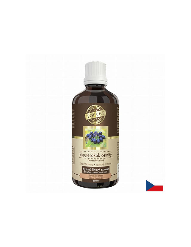 Increases energy and immunity - Siberian ginseng, 50 ml tincture - Nutra Best Europe