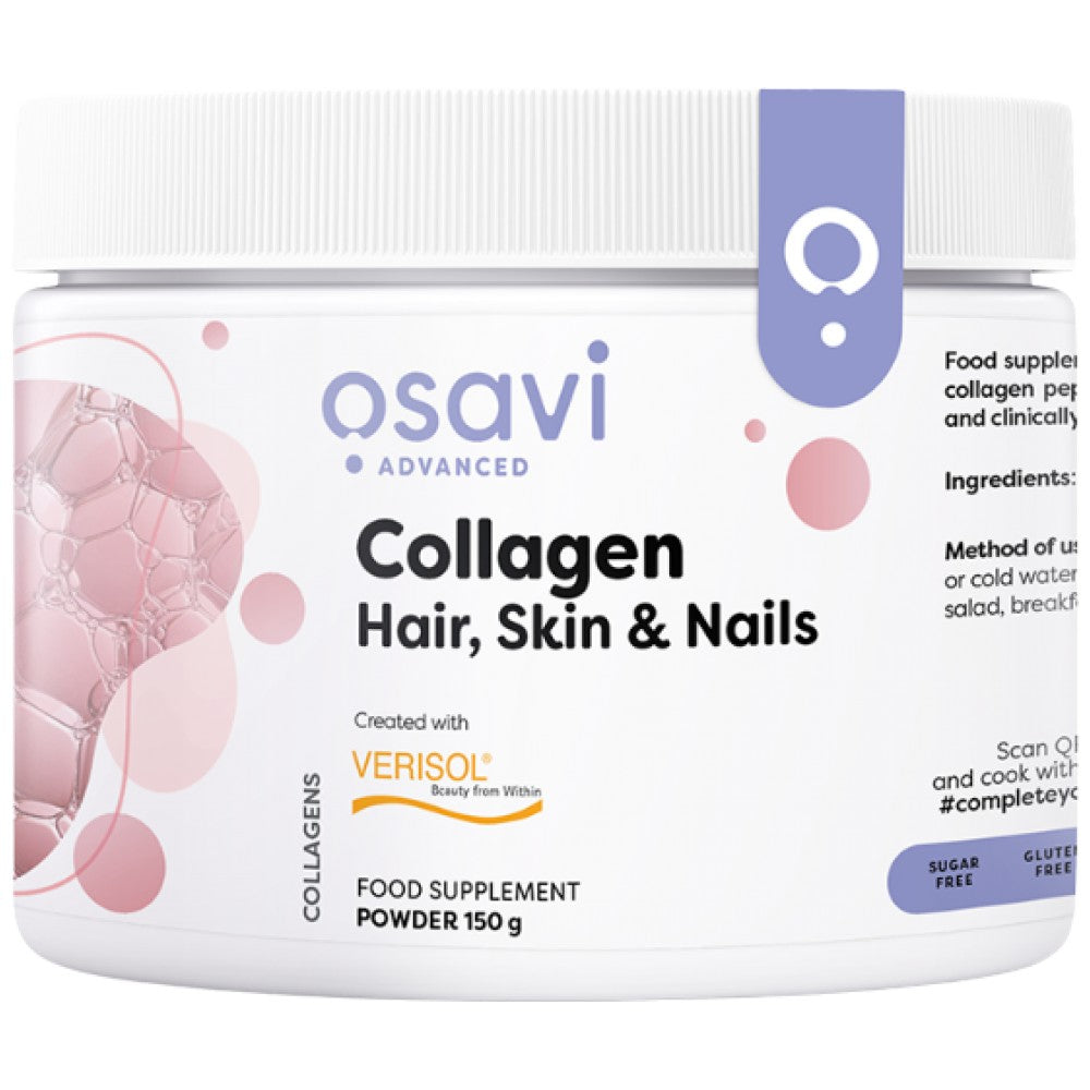 Collagen Peptides | Hair, Skin & Nails with VERISOL® - 150 grams - Nutra Best Europe