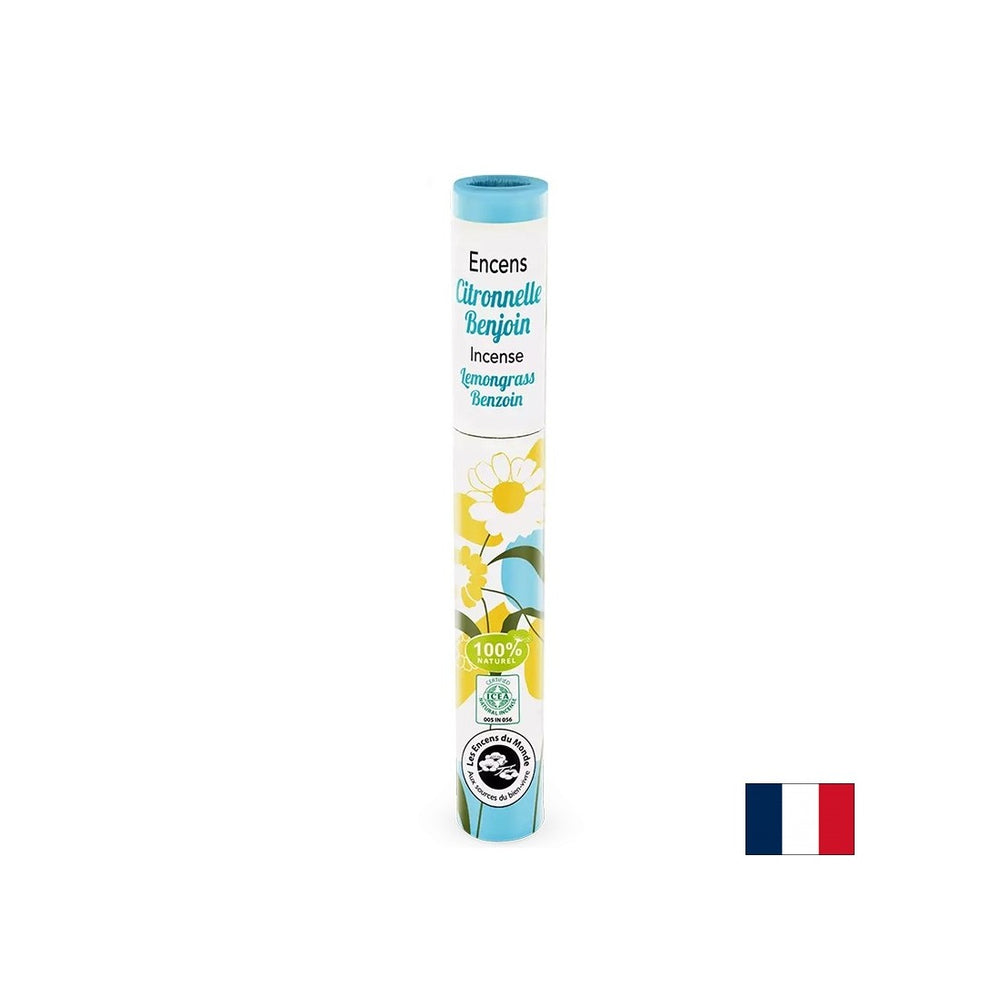 Burning sticks with lemongrass and benzoin resin, 30 pcs. - Nutra Best Europe