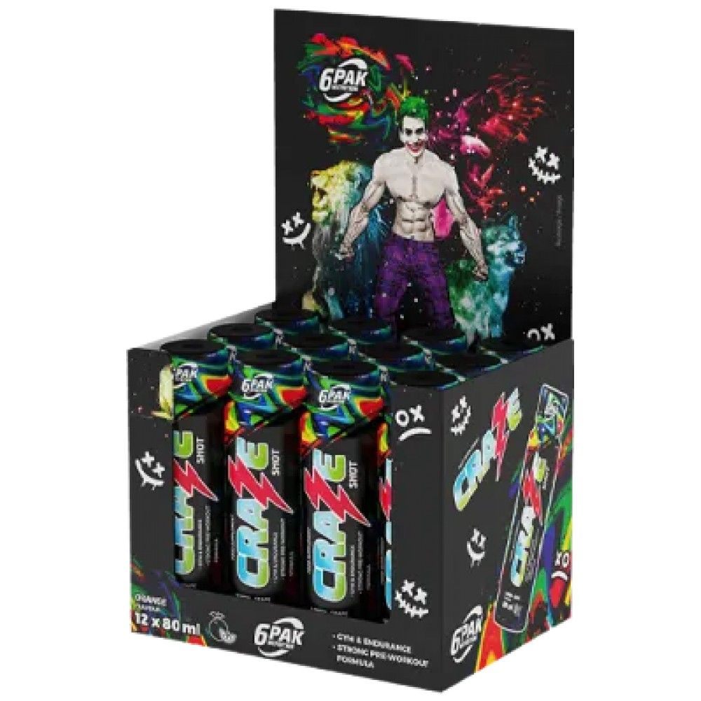 Craze Shot - 12 x 80 ml - Nutra Best Europe